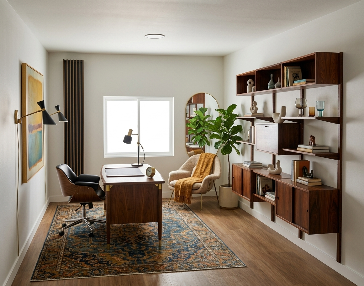 Mid Century Modern Office