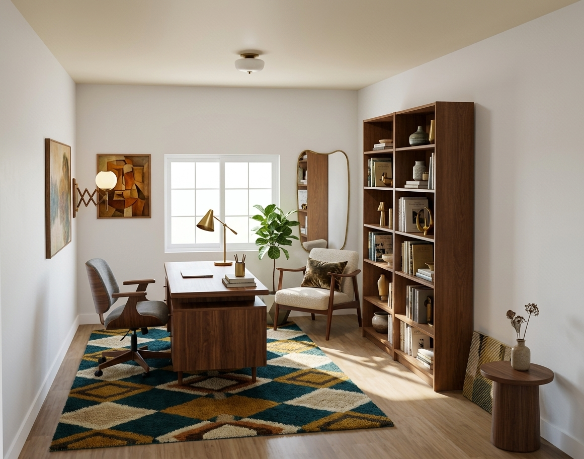 Mid Century Modern Office