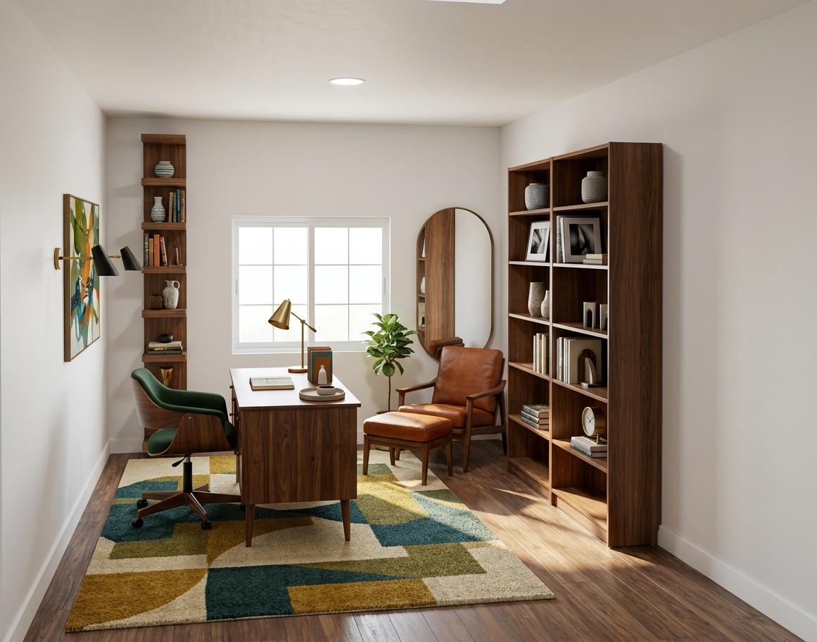 Mid Century Modern Office
