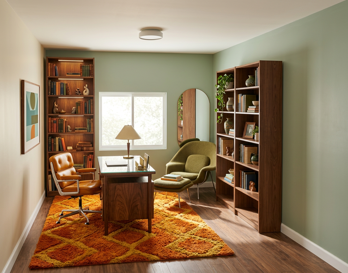 Mid Century Modern Office