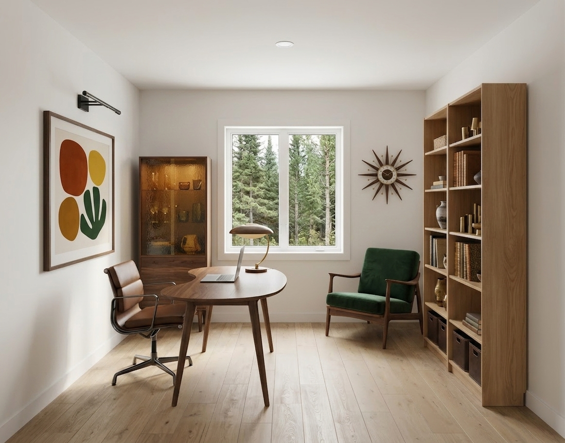 Mid Century Modern Office