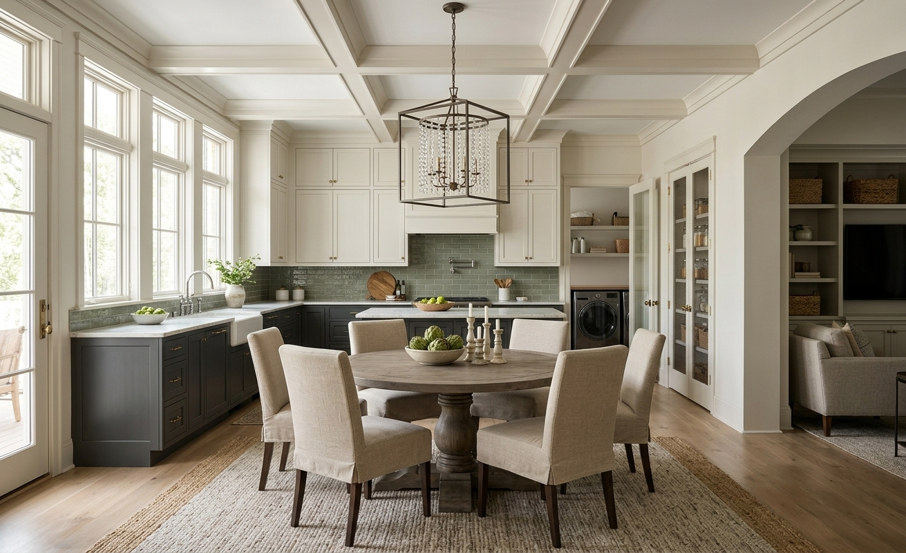 Transitional Dining Room