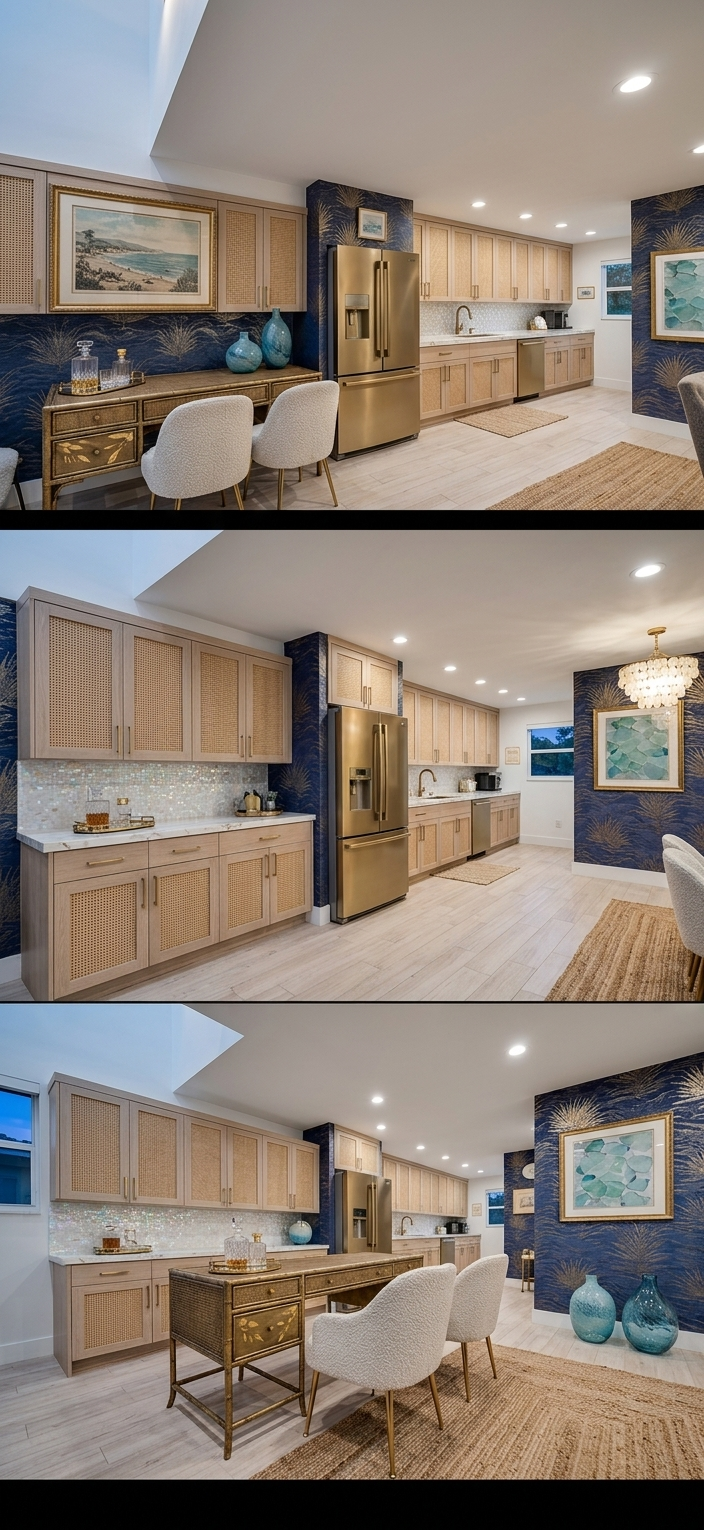 Coastal Bohemian Kitchen