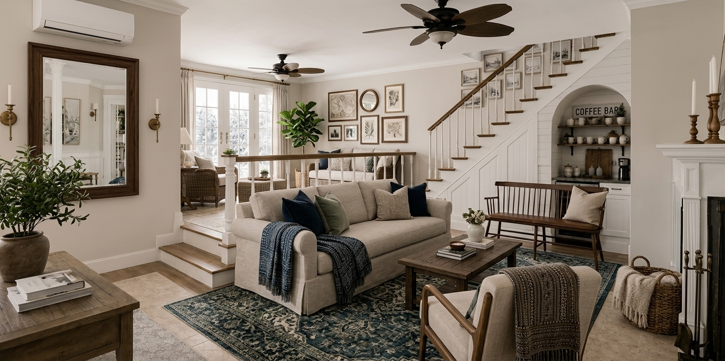Modern Colonial Interior Design