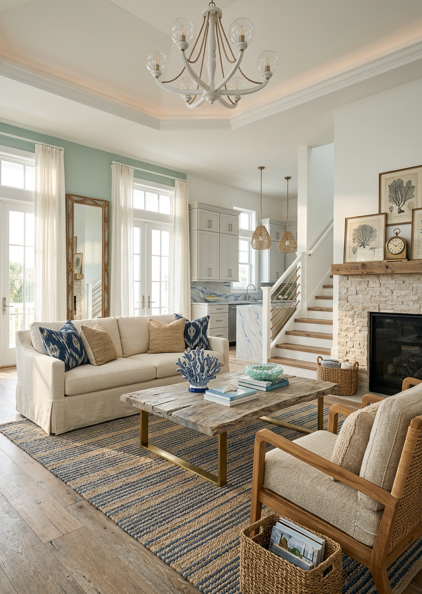 Coastal Family Room
