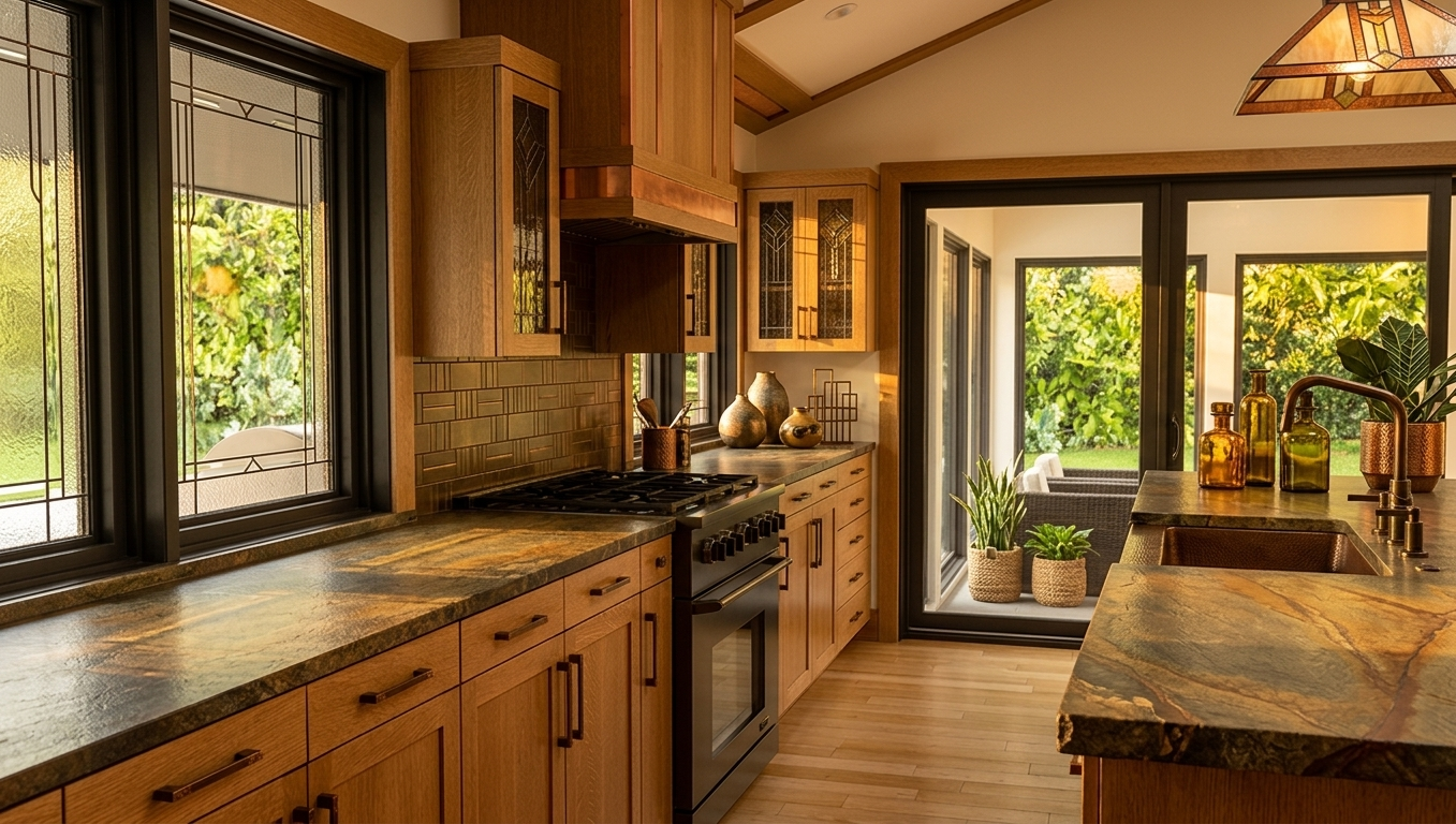 Prairie Style Kitchen