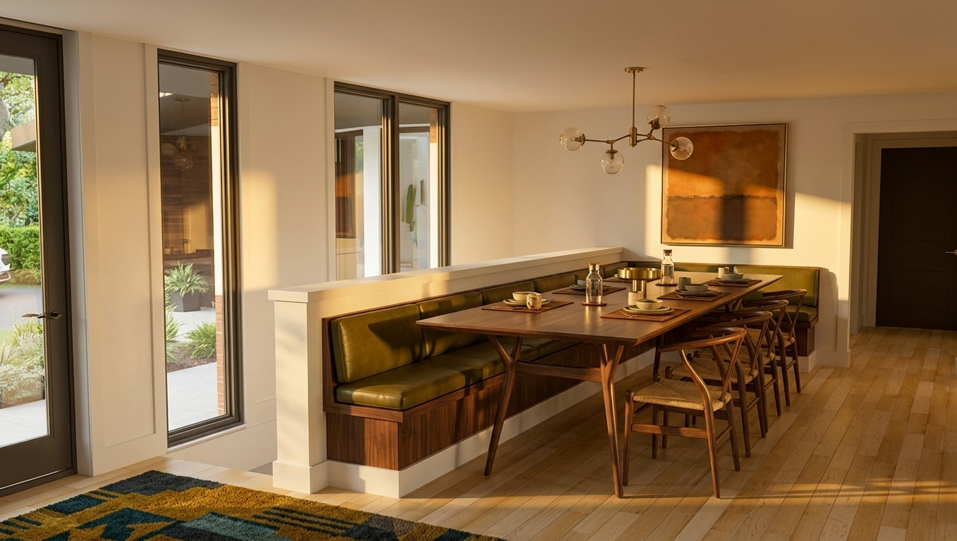 Mid Century Modern Dining Room