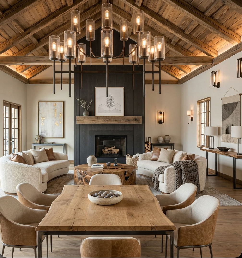 Rustic Modern Interior Design