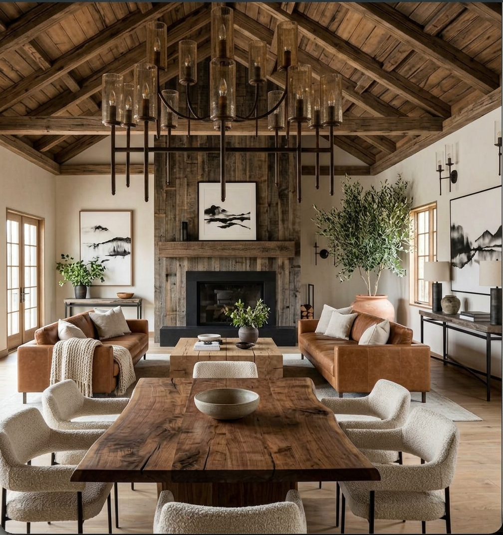 Rustic Modern Interior Design