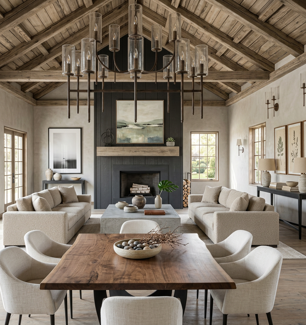 Rustic Modern Interior Design