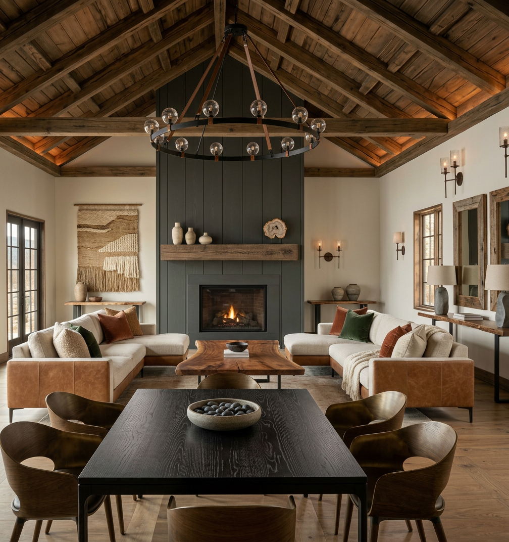 Rustic Modern Interior Design