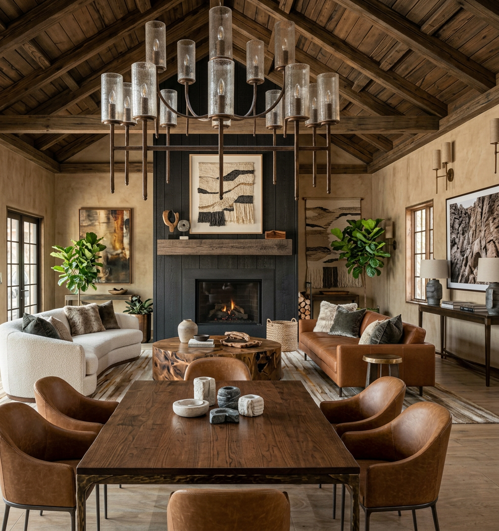 Rustic Modern Interior Design