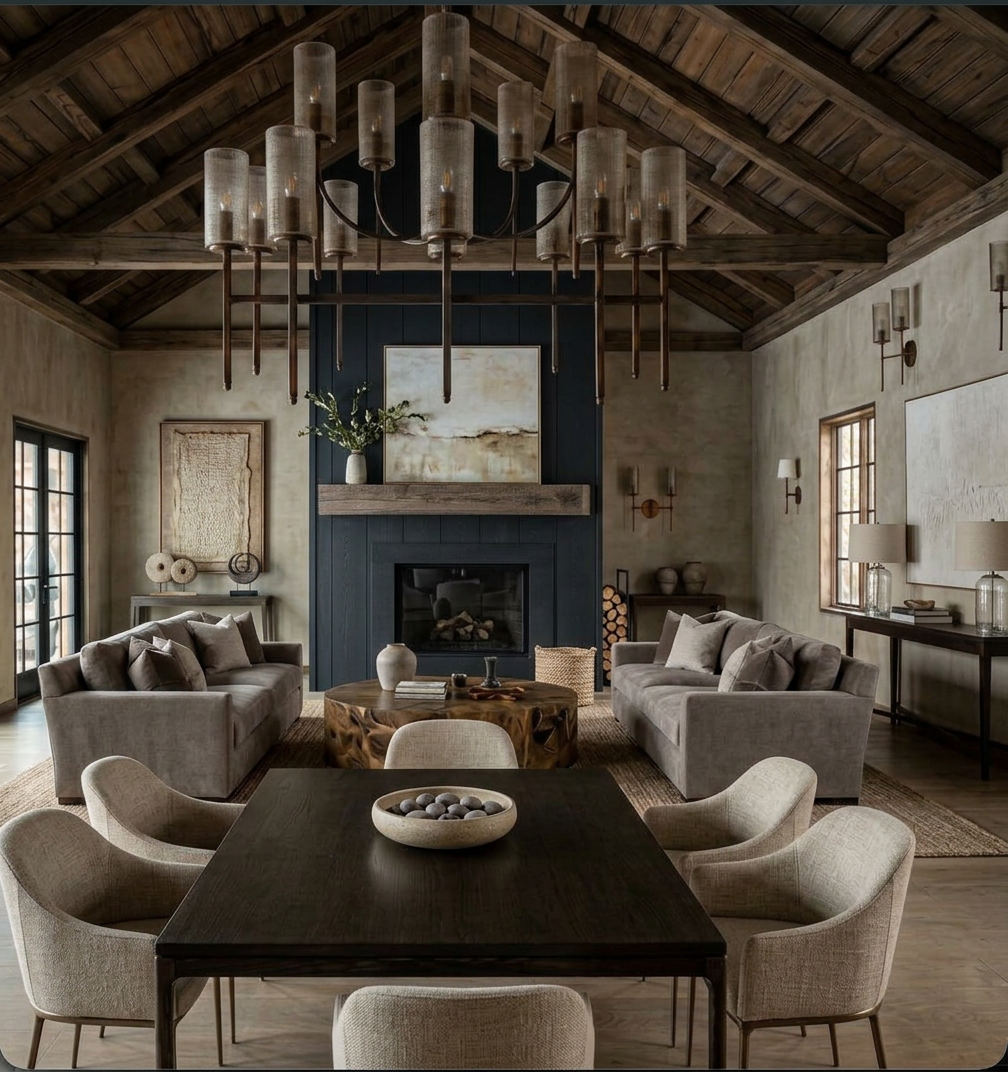 Rustic Modern Interior Design