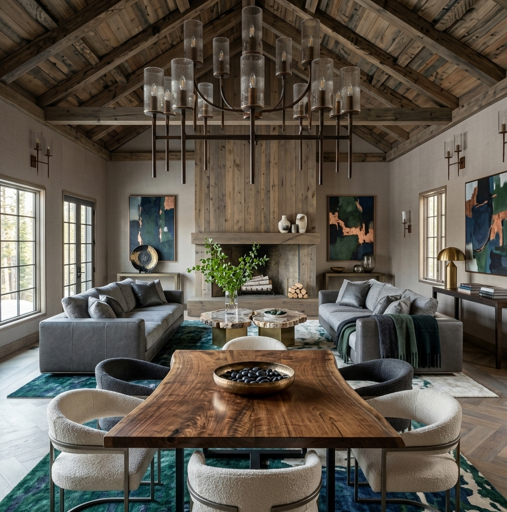 Contemporary Rustic Interior Design