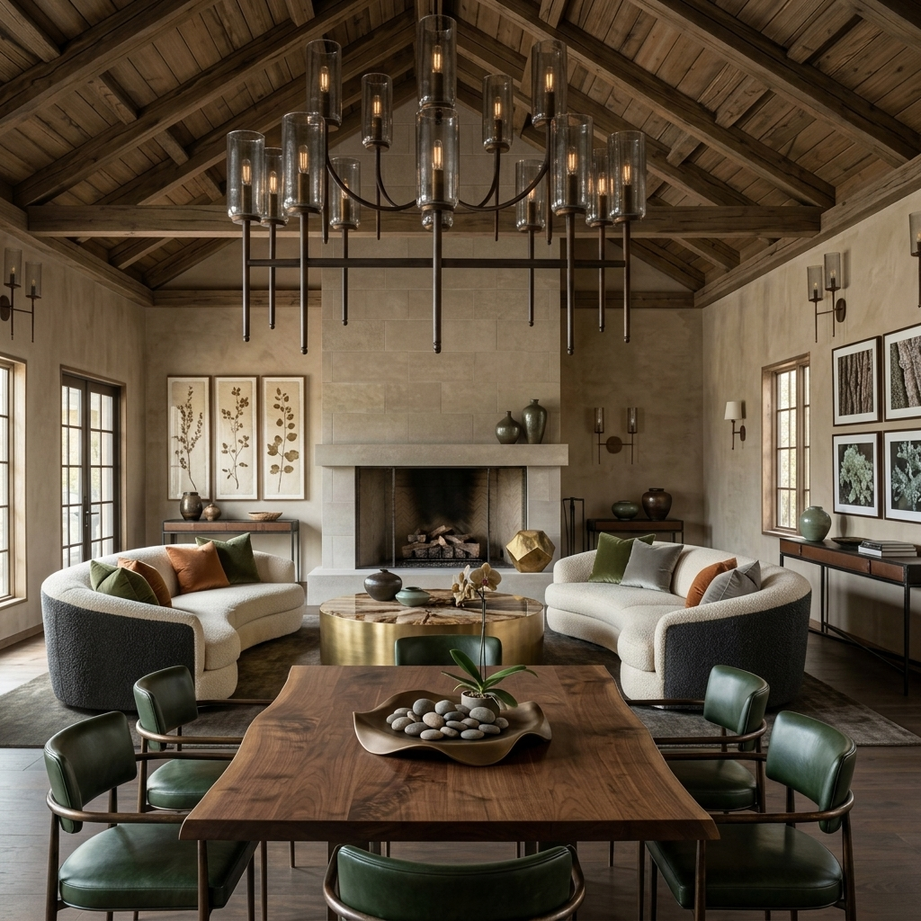Contemporary Rustic Interior Design