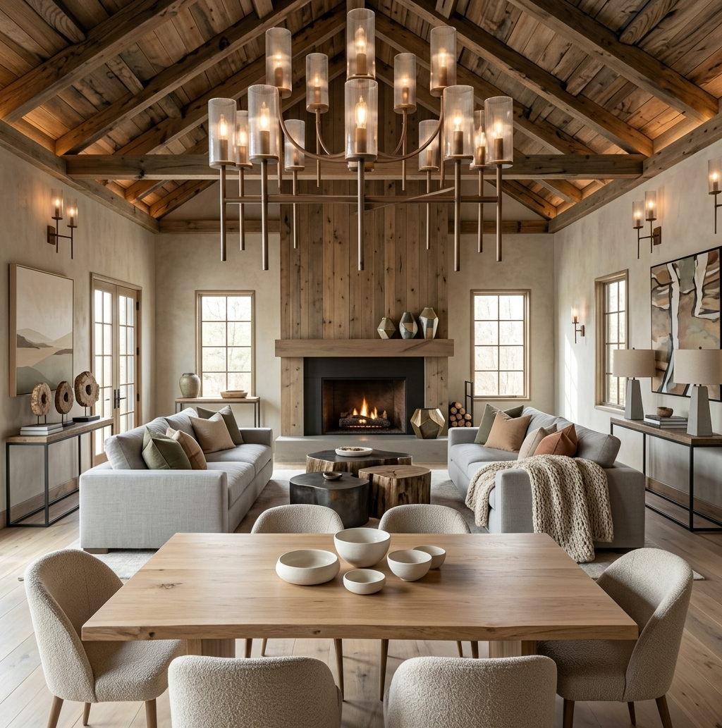 Contemporary Rustic Interior Design