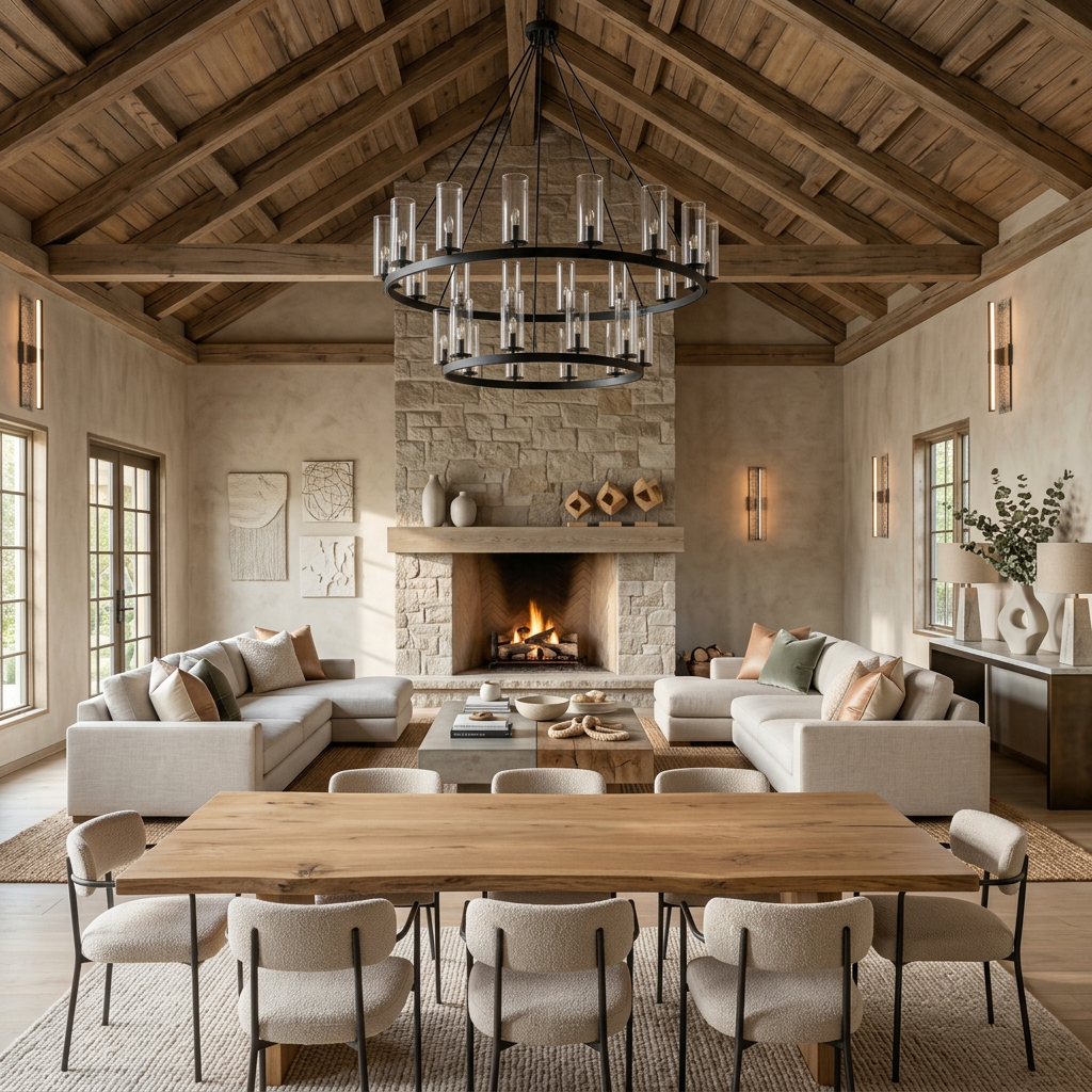 Contemporary Rustic Interior Design