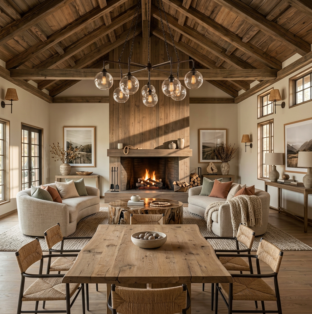 Contemporary Rustic Interior Design