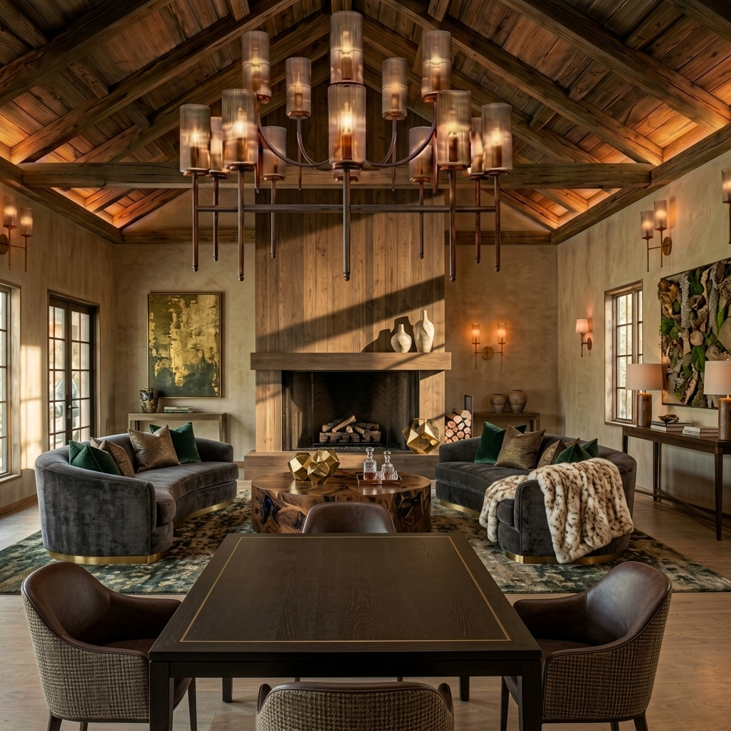 Contemporary Rustic Interior Design