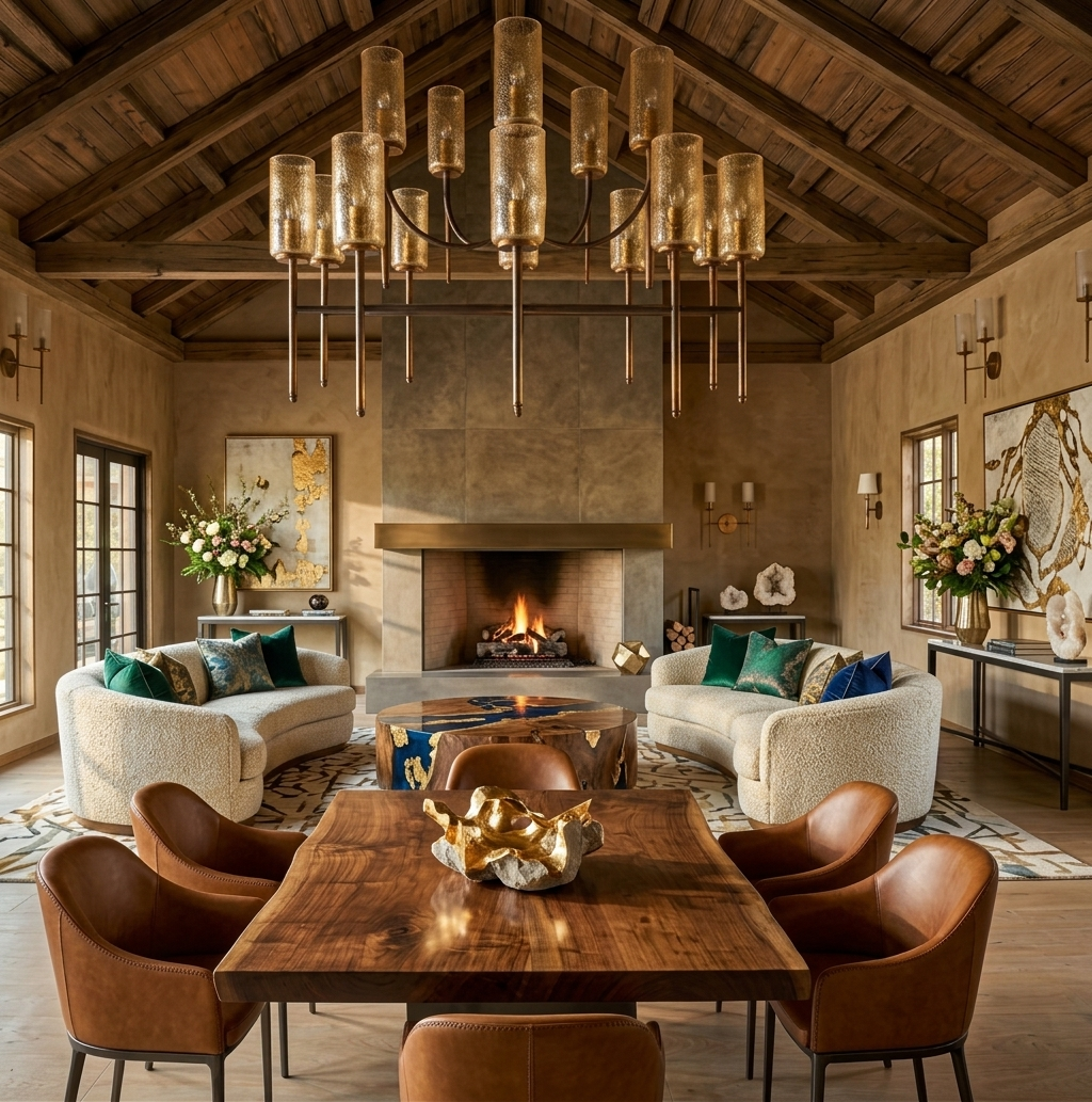 Contemporary Rustic Interior Design