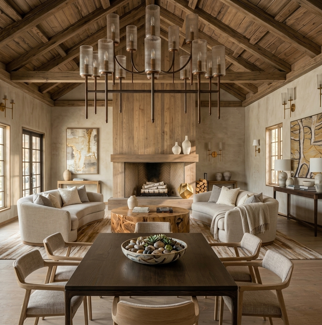 Contemporary Rustic Interior Design
