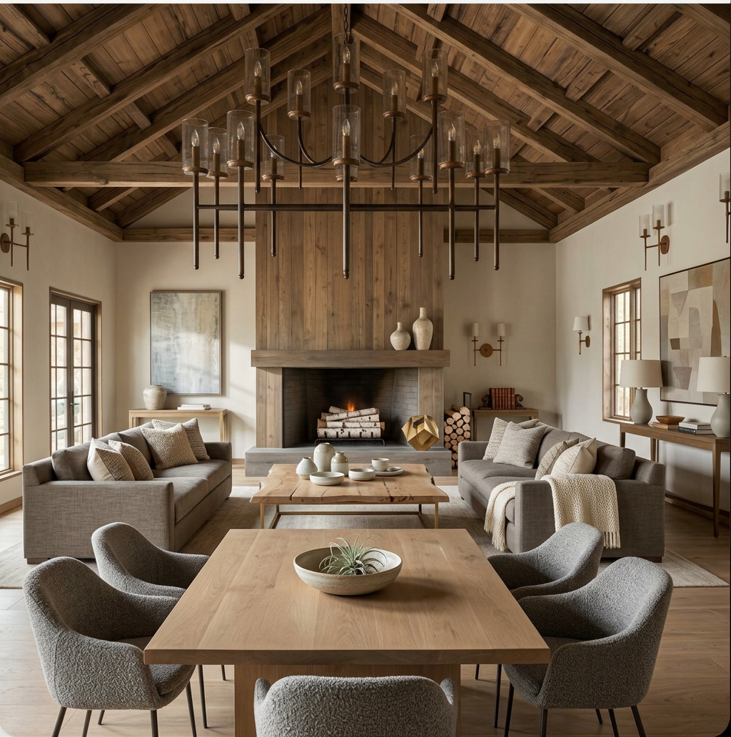 Contemporary Rustic Interior Design