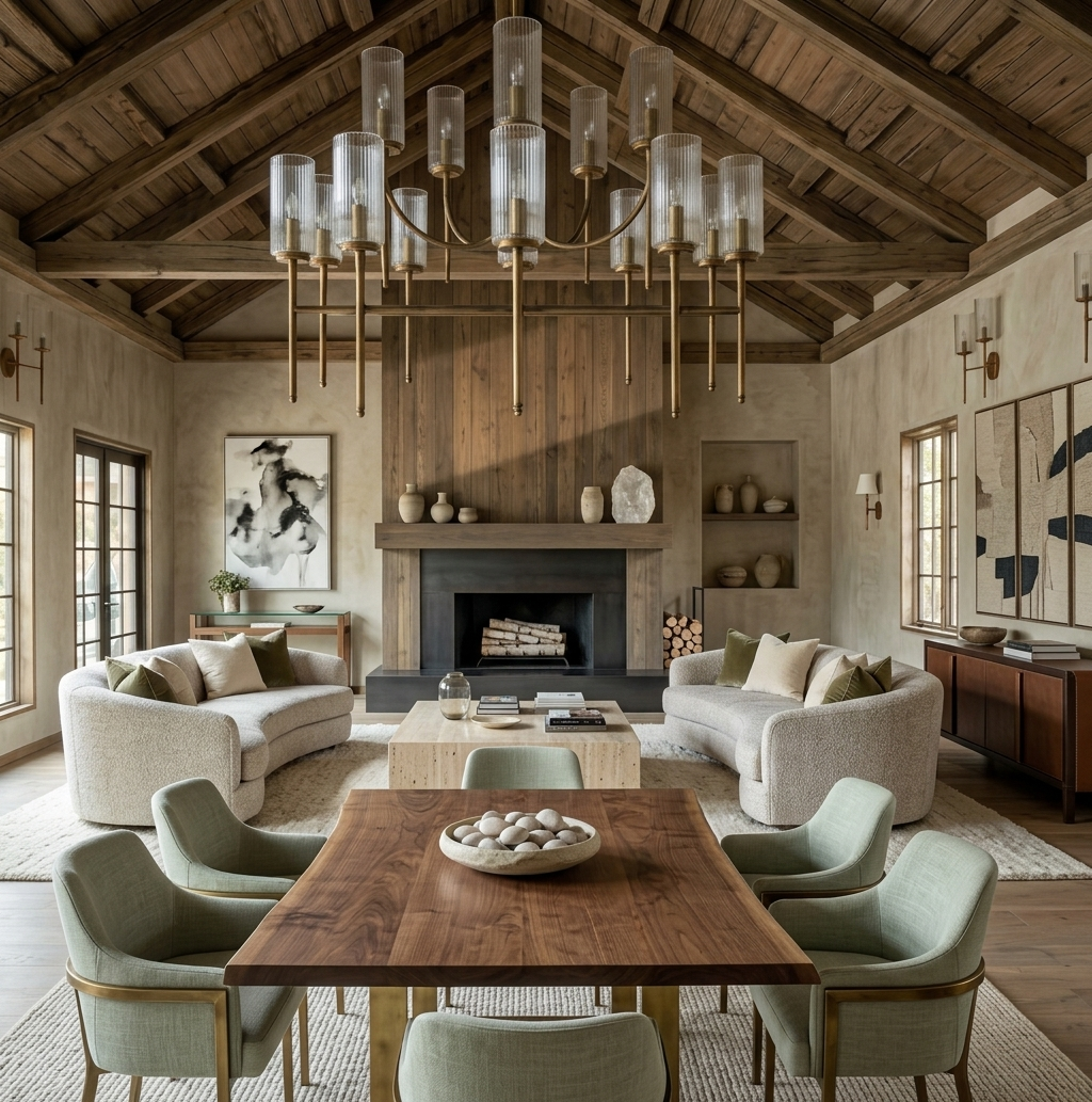 Contemporary Rustic Interior Design