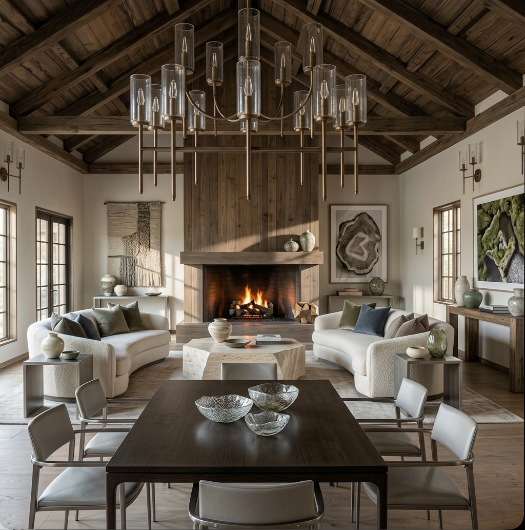 Contemporary Rustic Interior Design