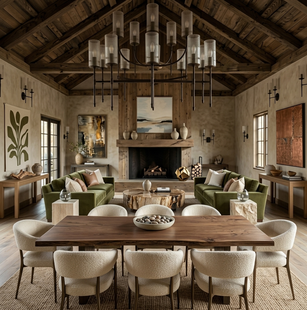 Contemporary Rustic Interior Design