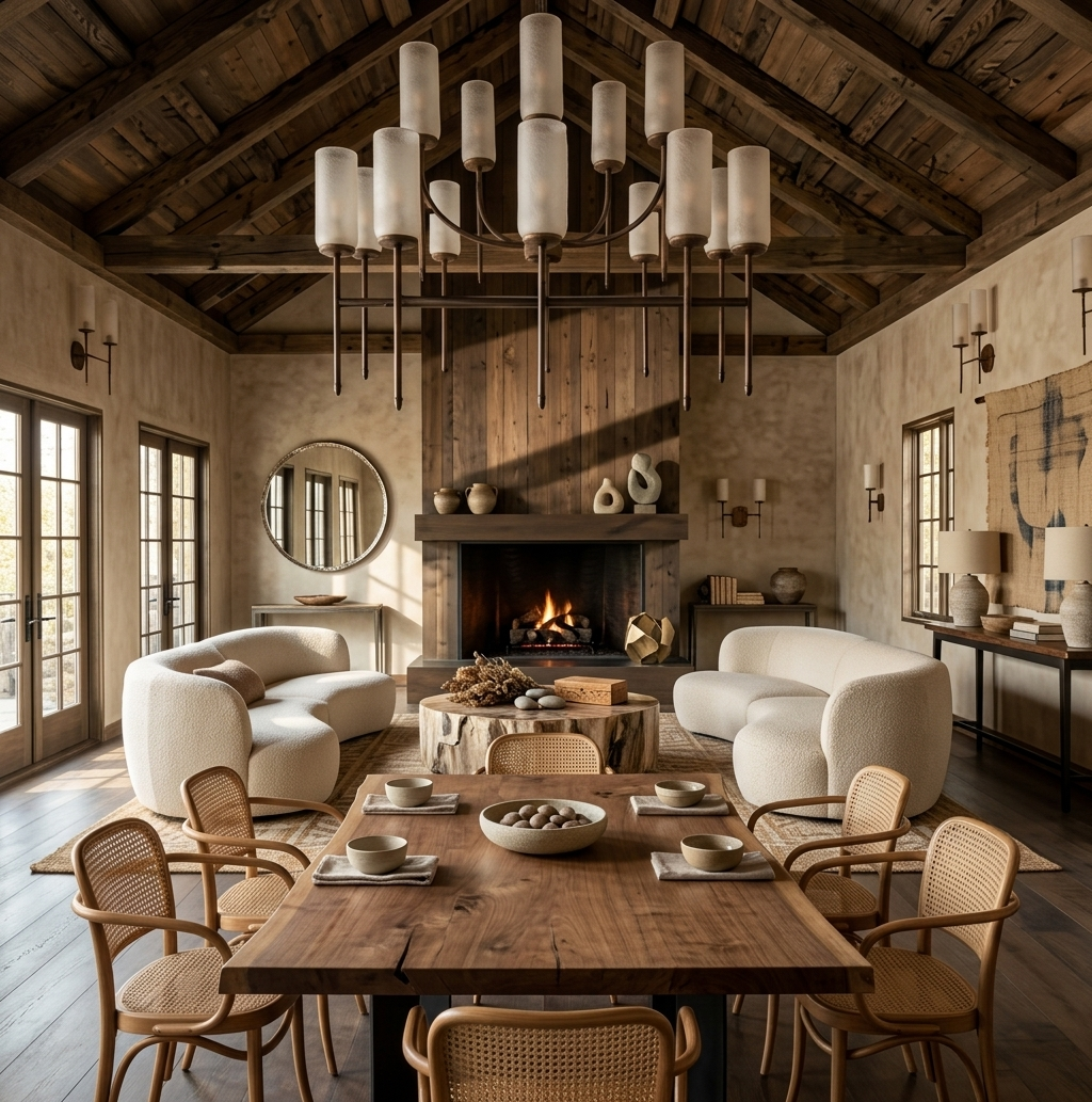 Contemporary Rustic Interior Design
