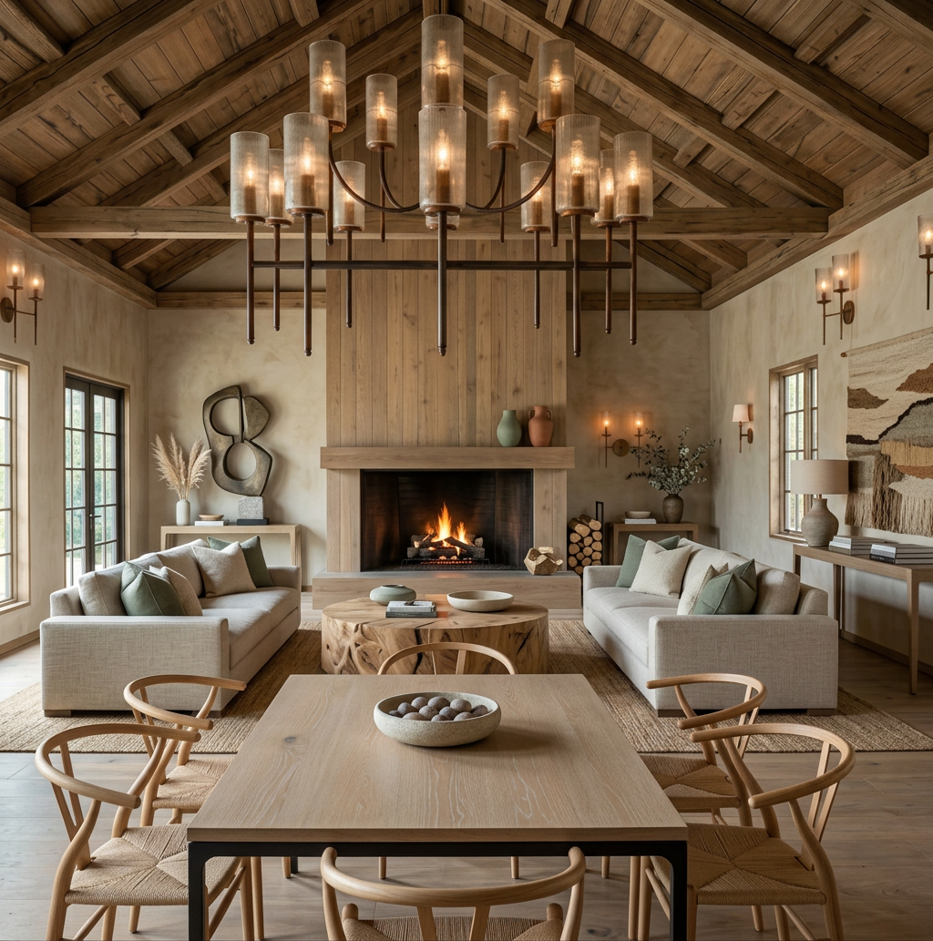 Contemporary Rustic Interior Design