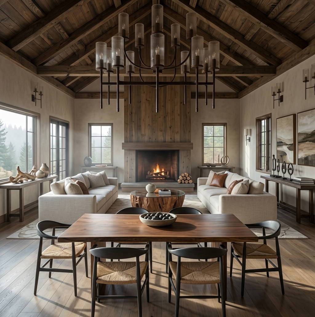 Contemporary Rustic Interior Design