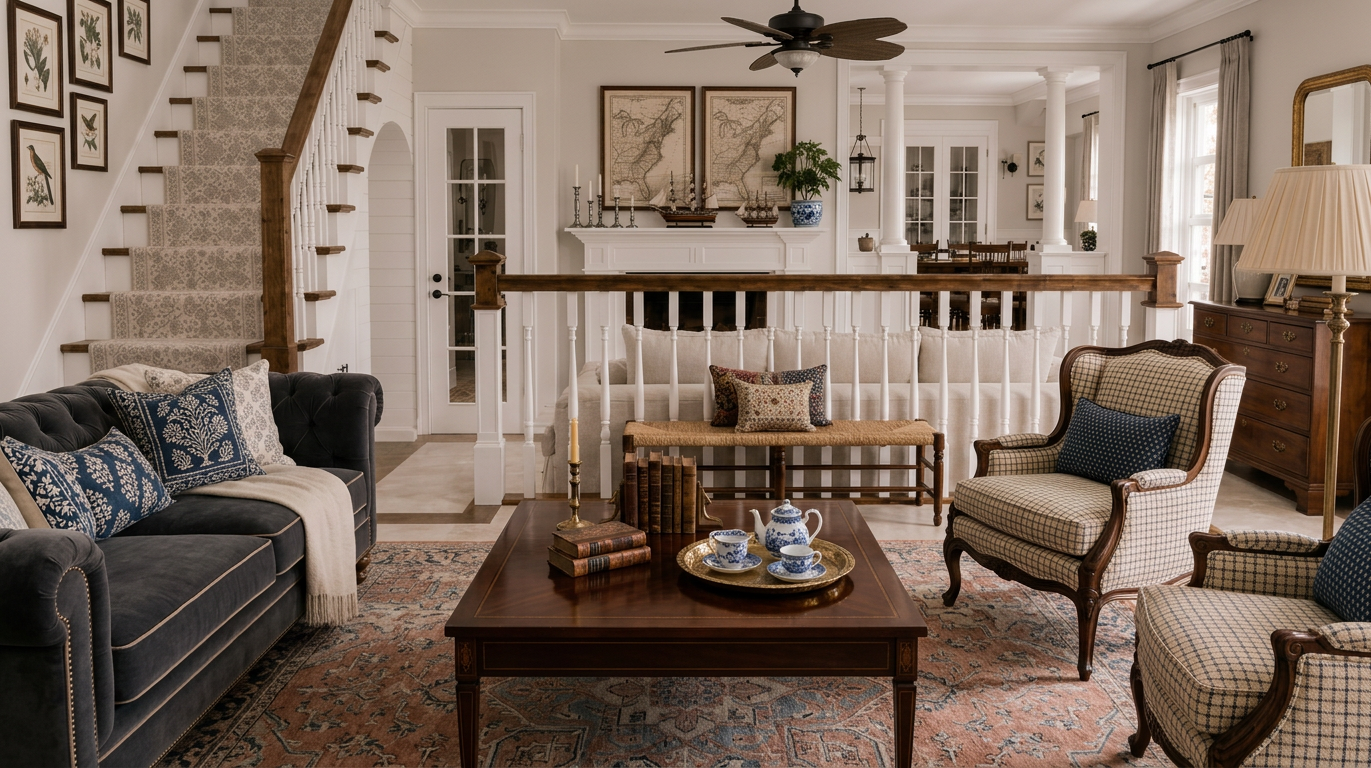 Modern Colonial Interior Design