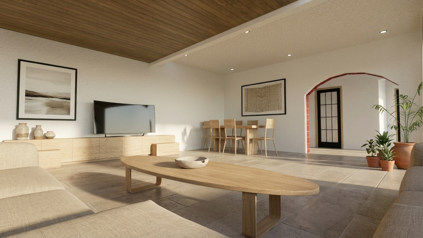 Earthy Minimalism Interior Design