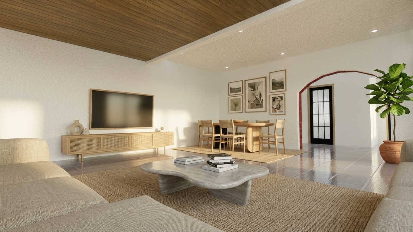 Earthy Minimalism Interior Design