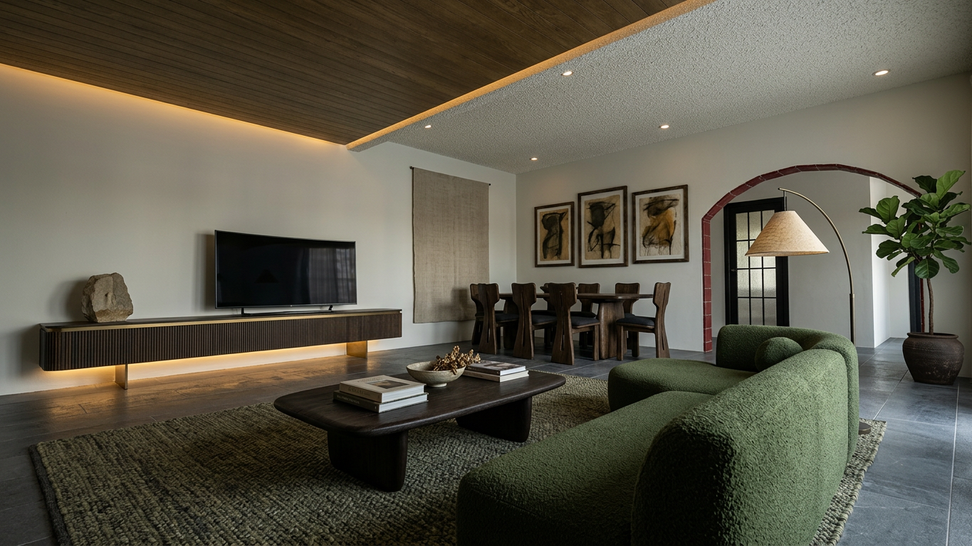 Earthy Minimalism Interior Design