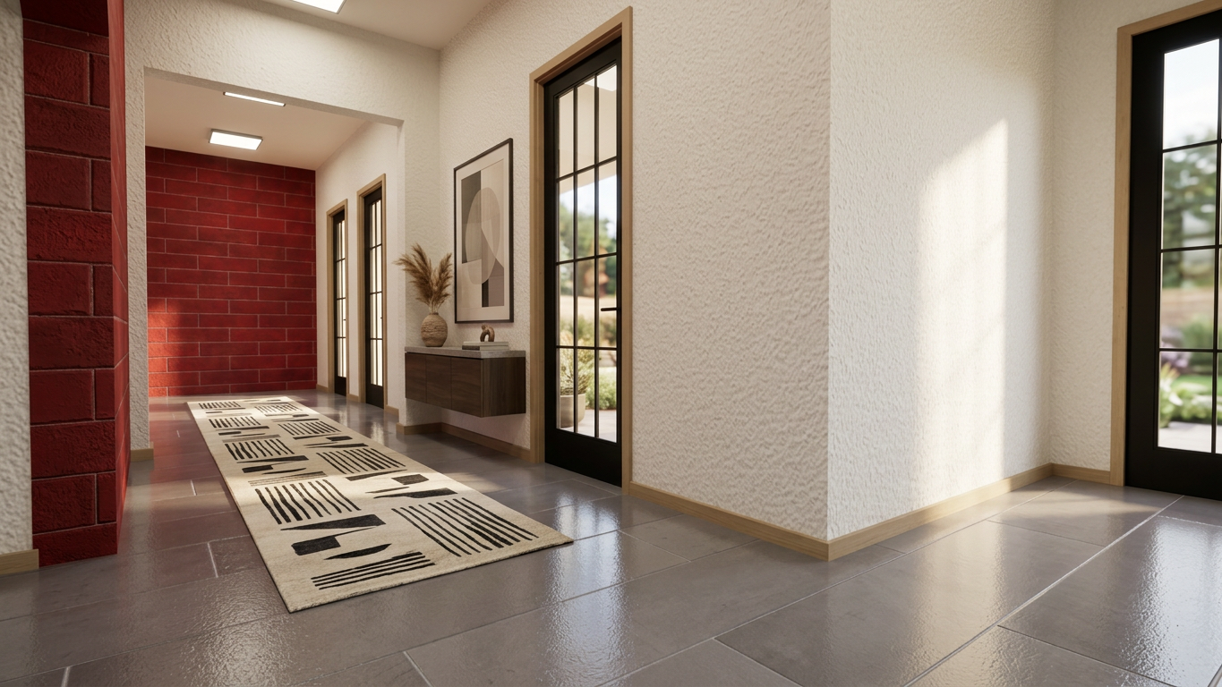 Mid Century Modern Entryway