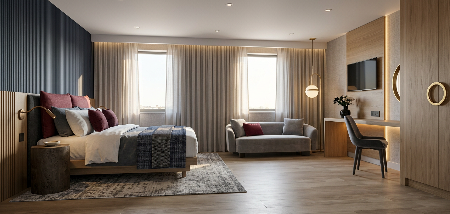 Modern Primary Bedroom Suite