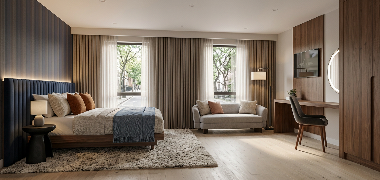 Modern Primary Bedroom Suite