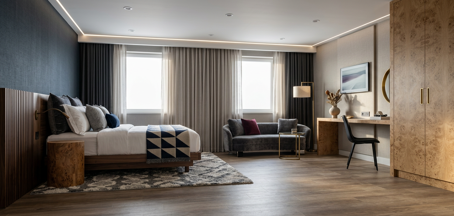 Modern Primary Bedroom Suite