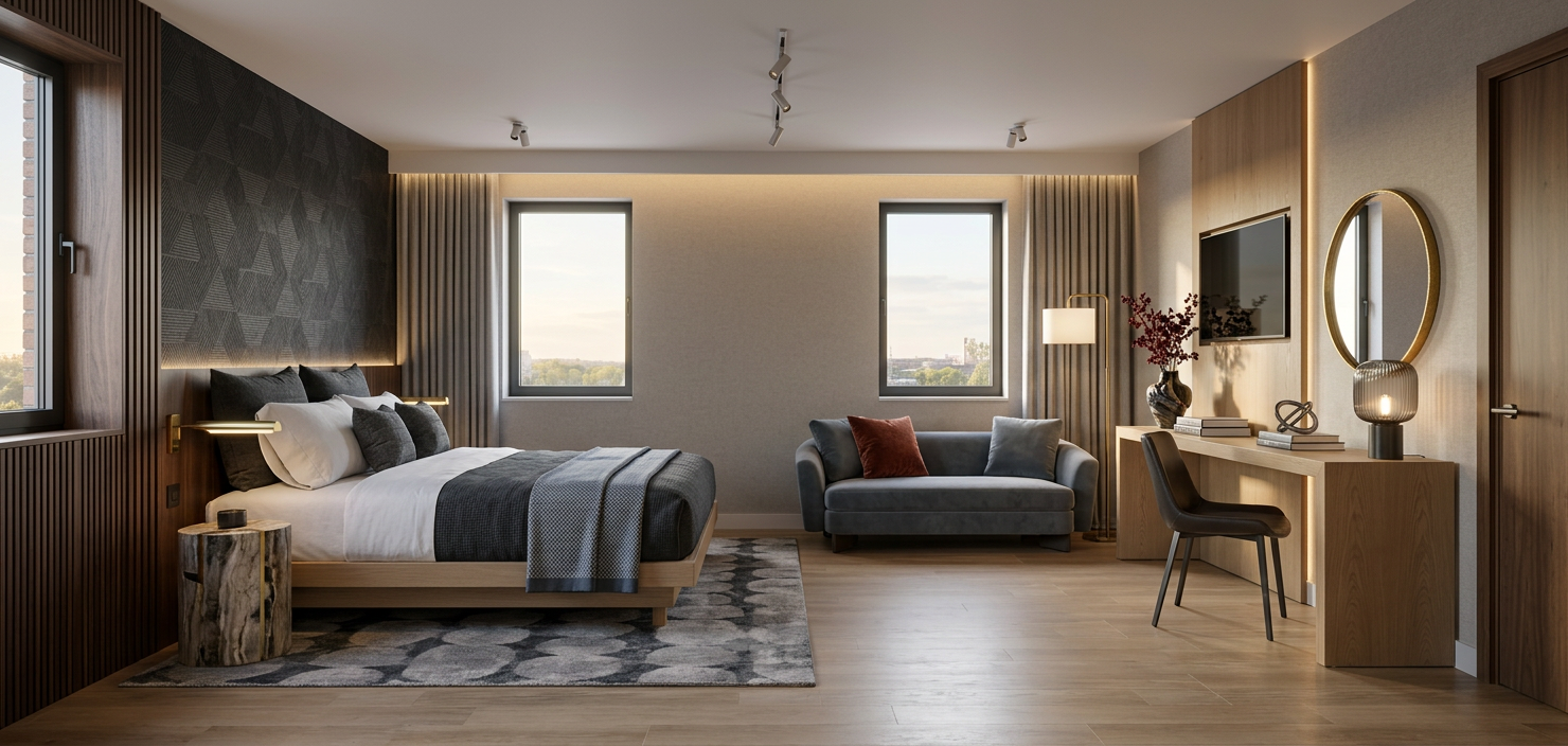 Modern Primary Bedroom Suite