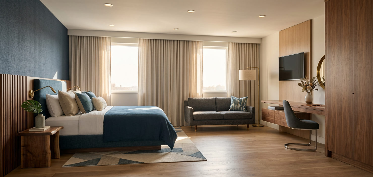 Modern Primary Bedroom Suite