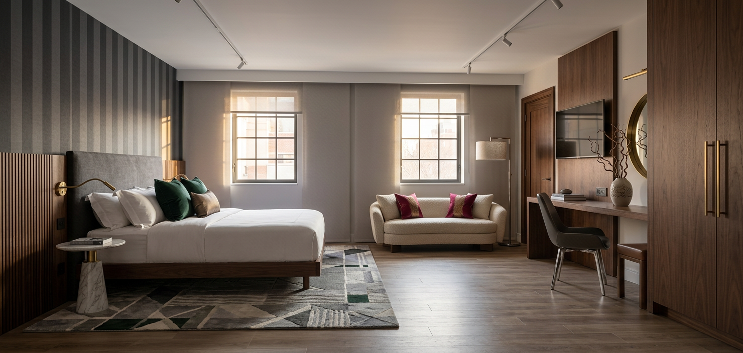 Modern Primary Bedroom Suite