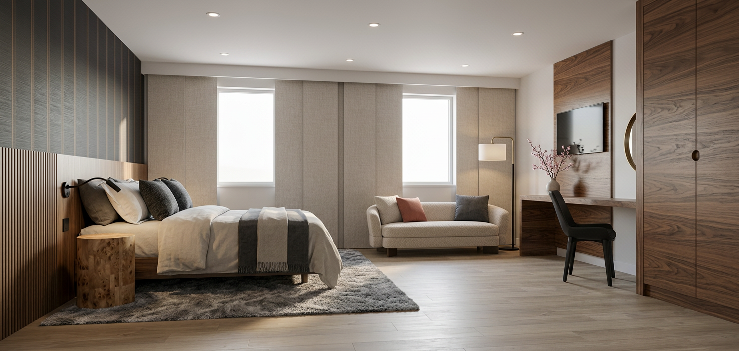 Modern Primary Bedroom Suite