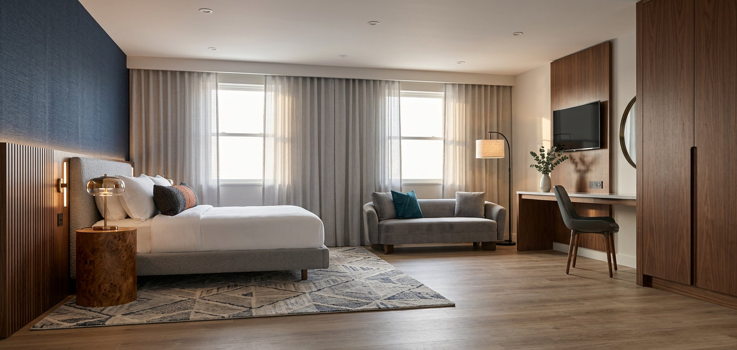 Modern Primary Bedroom Suite
