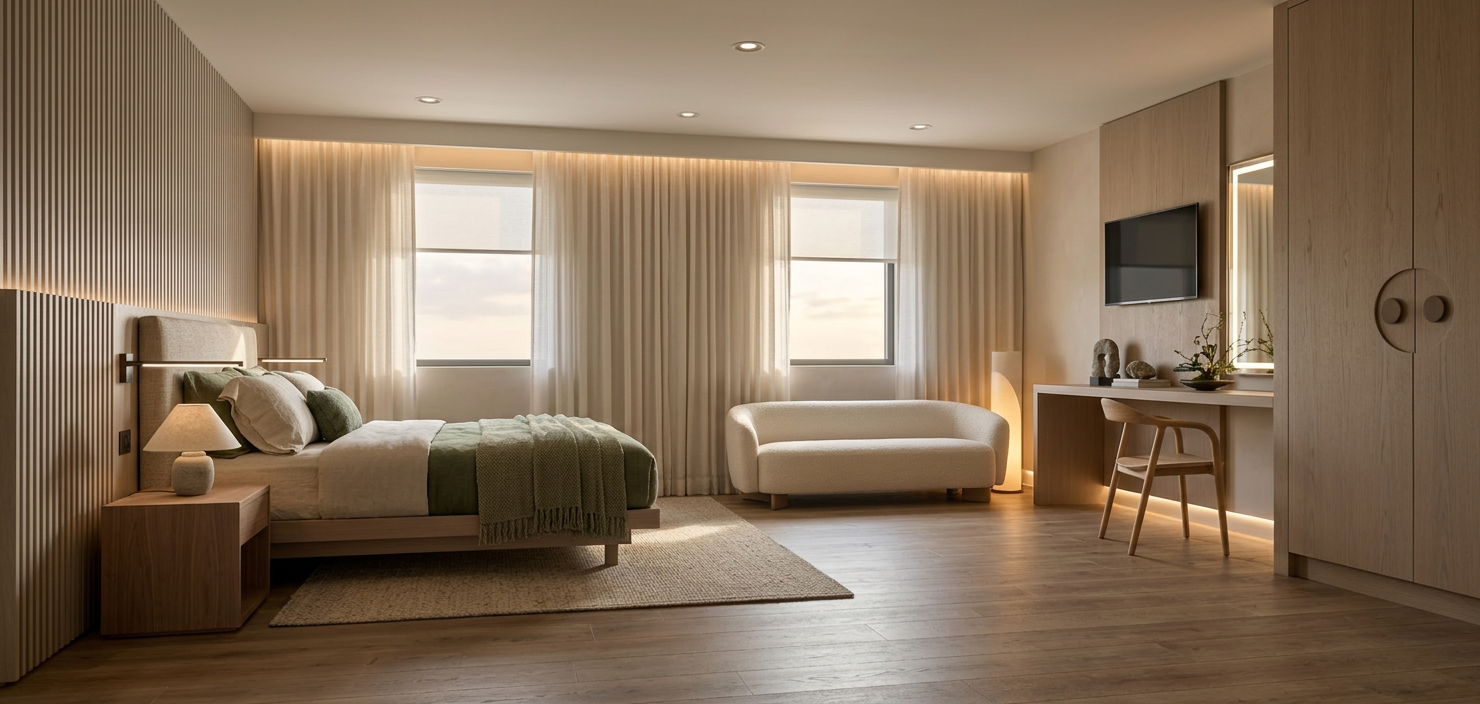 Modern Primary Bedroom Suite