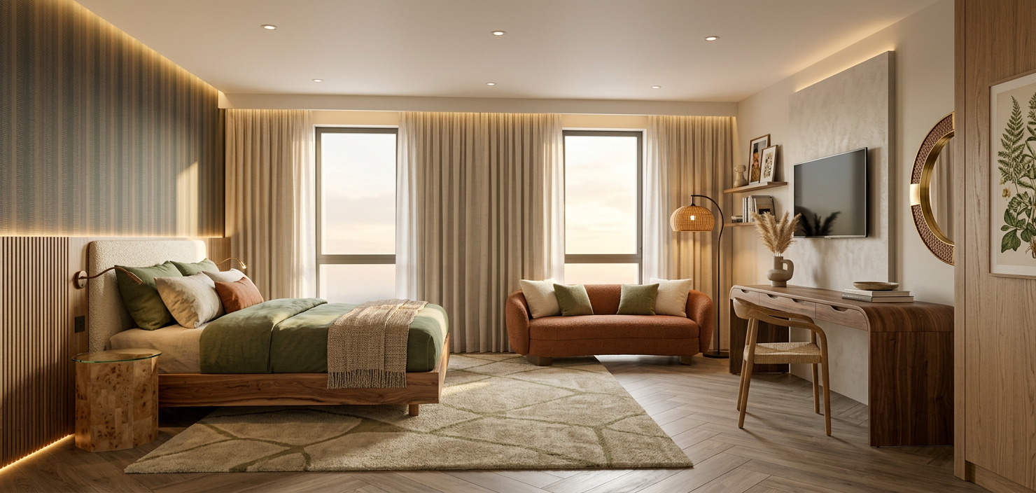 Modern Primary Bedroom Suite