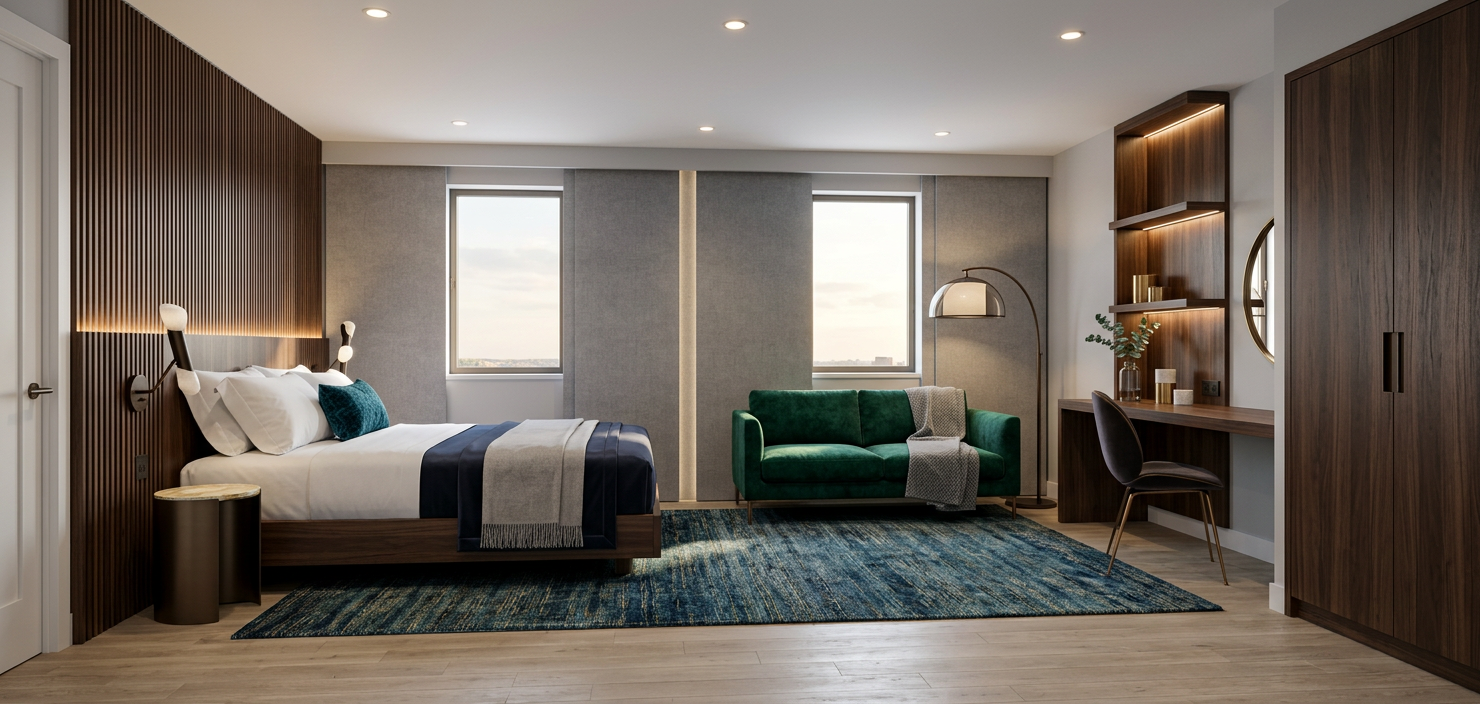 Modern Primary Bedroom Suite