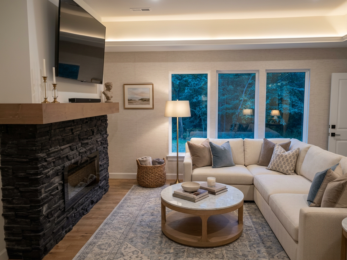Int Transitional Interior Design