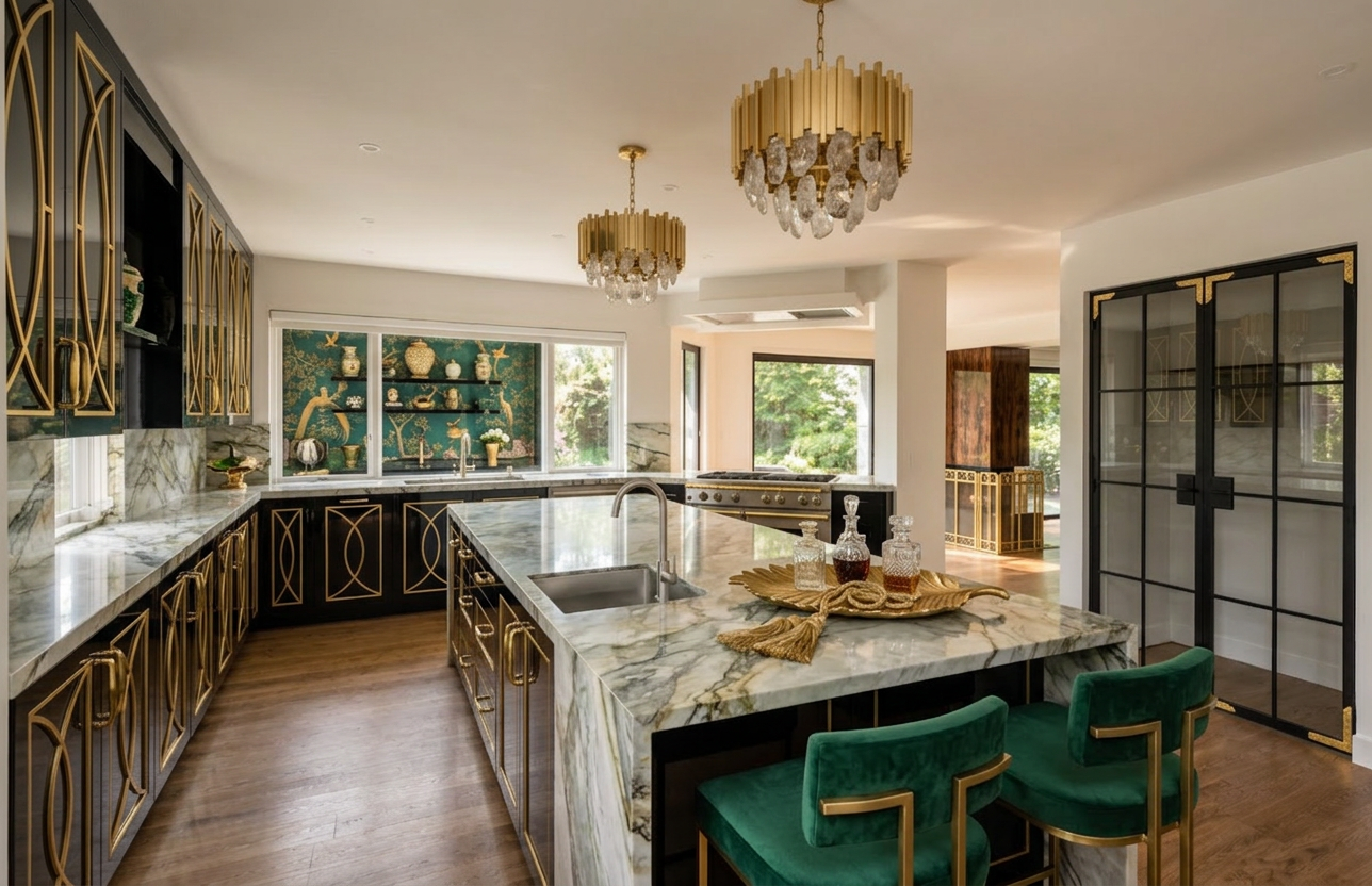 Hollywood Regency Interior Design